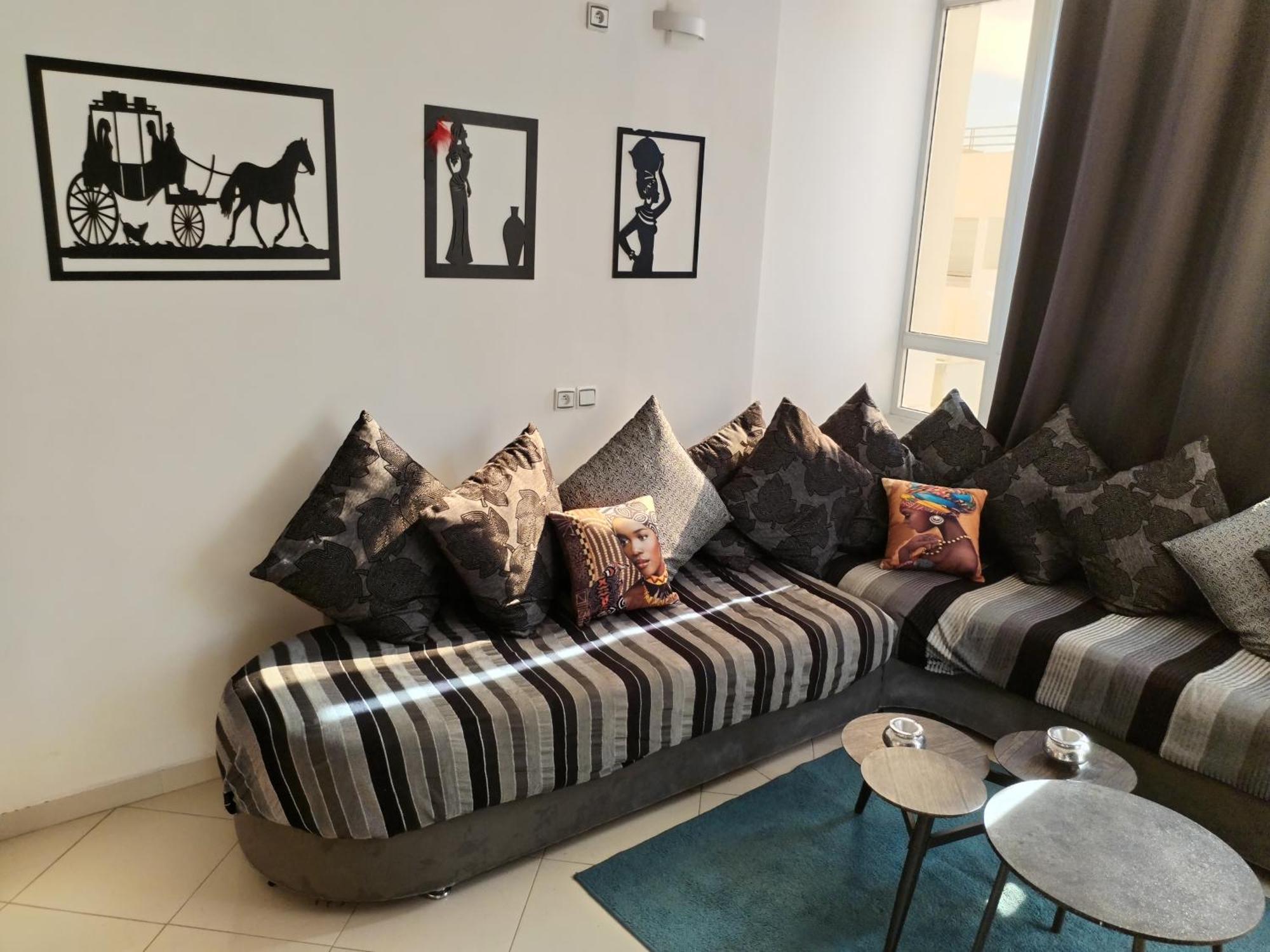 Large Sea View Studio Leilighet Agadir Eksteriør bilde